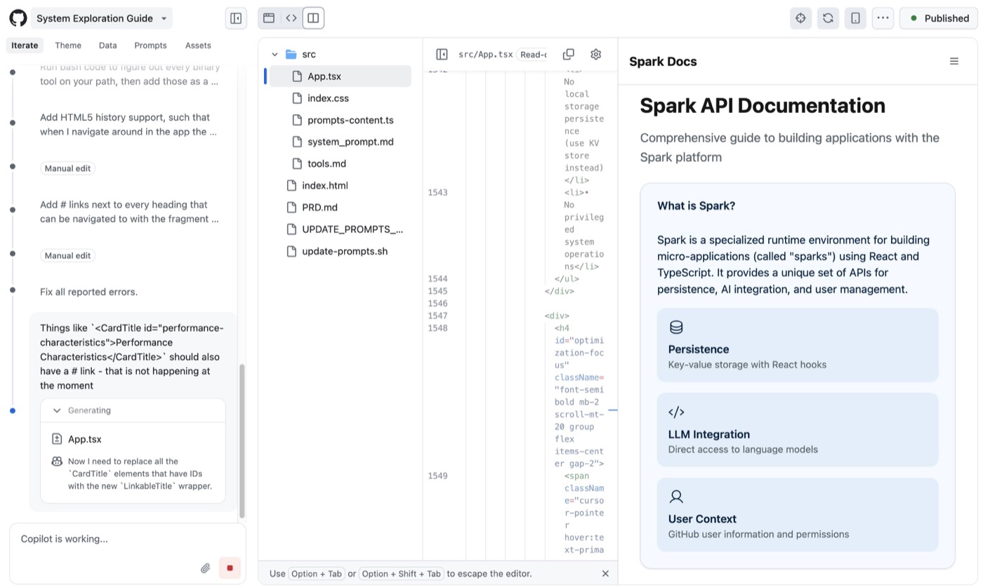 GitHub Spark